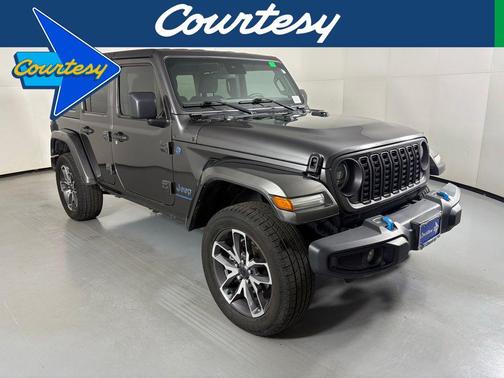 Granite Crystal Metallic Clearcoat 2024 Jeep Wrangler 4xe Sport S