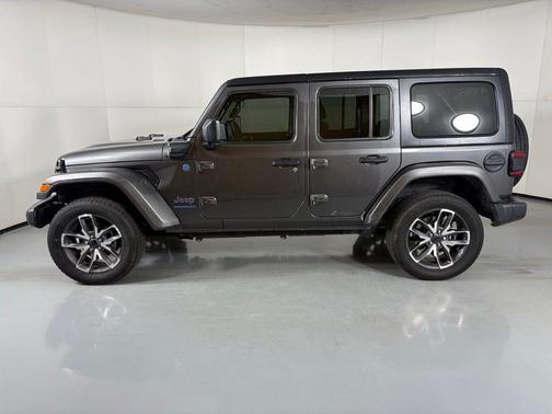 Granite Crystal Metallic Clearcoat 2024 Jeep Wrangler 4xe Sport S