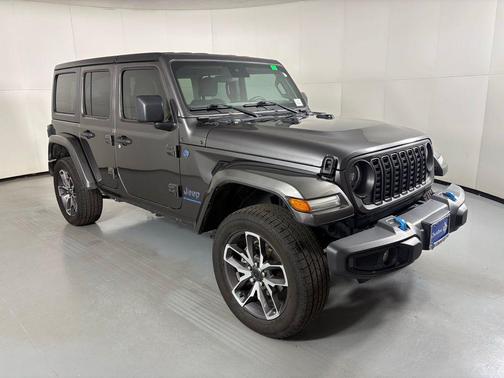 Granite Crystal Metallic Clearcoat 2024 Jeep Wrangler 4xe Sport S