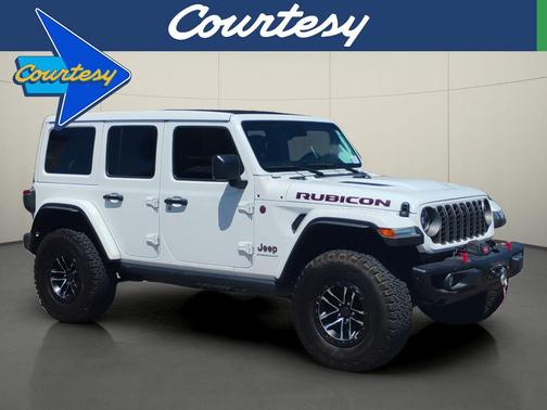 Bright White Clearcoat 2024 Jeep Wrangler Rubicon