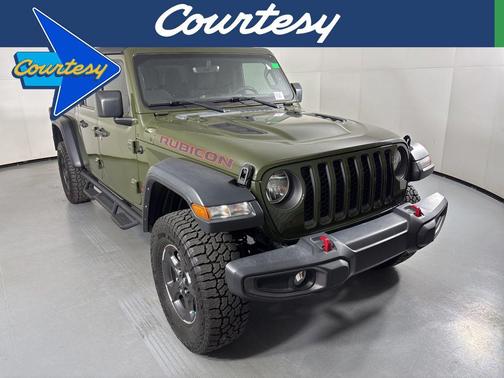 Sarge Green Clearcoat 2023 Jeep Gladiator Rubicon