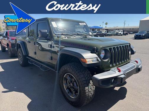 Sarge Green Clearcoat 2023 Jeep Gladiator Rubicon