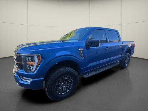 Atlas Blue Metallic 2022 Ford F-150 Tremor