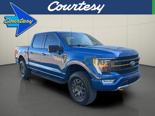 Atlas Blue Metallic 2022 Ford F-150 Tremor