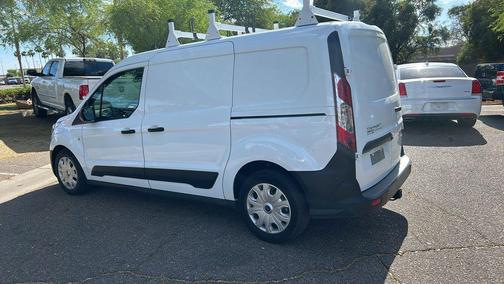 Frozen White 2023 Ford Transit Connect XL Cargo Van