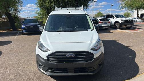 Frozen White 2023 Ford Transit Connect XL Cargo Van
