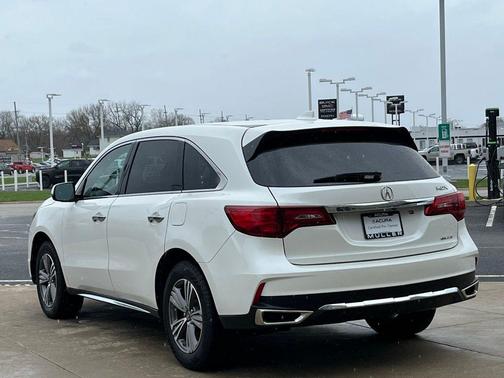 White Diamond Pearl 2019 Acura MDX 3.5L