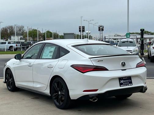 Platinum White Pearl 2026 Acura Integra A-Spec