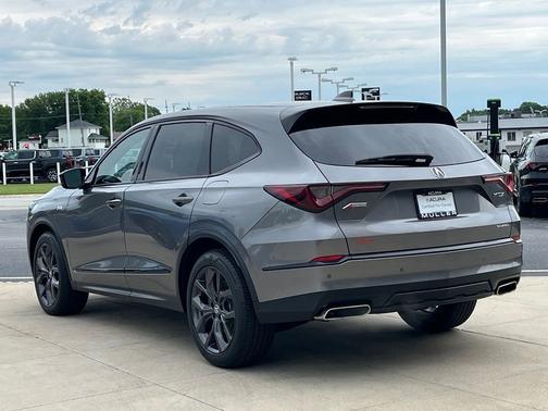 Liquid Carbon Metallic 2024 Acura MDX A-Spec