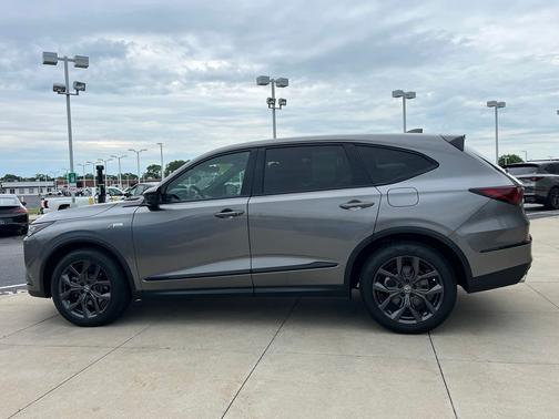 Liquid Carbon Metallic 2024 Acura MDX A-Spec