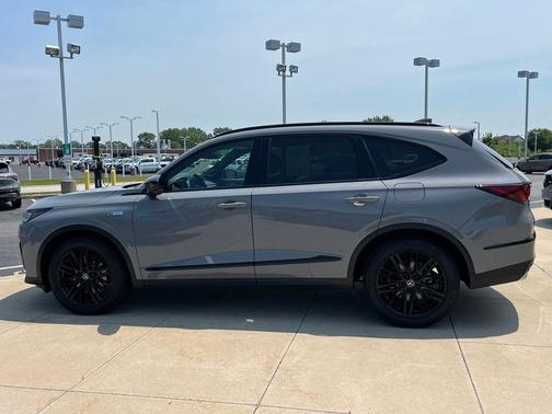 Modern Steel Metallic 2025 Acura MDX A-Spec Advance Package