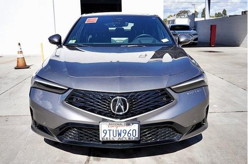 Liquid Carbon Metallic 2025 Acura Integra
