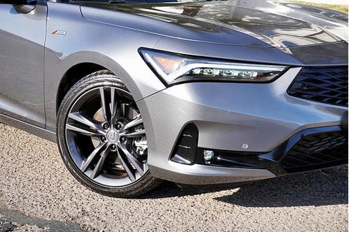 Liquid Carbon Metallic 2025 Acura Integra
