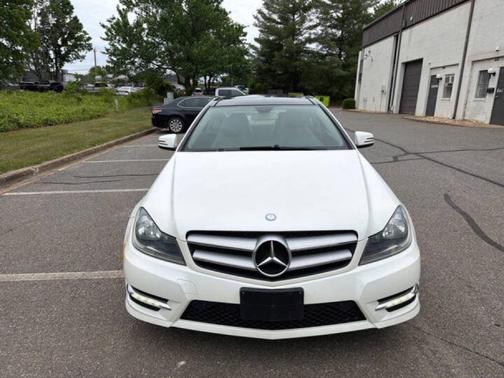 WHITE 2013 Mercedes-Benz C-Class C250