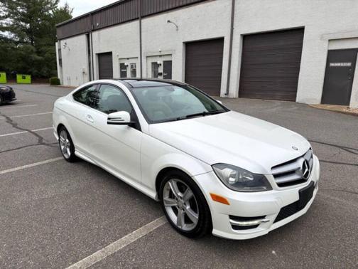 WHITE 2013 Mercedes-Benz C-Class C250