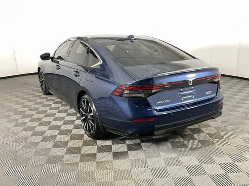 Canyon River Blue Metallic 2024 Honda Accord Hybrid Touring