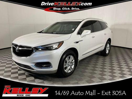 White Frost Tricoat 2019 Buick Enclave Essence