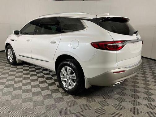 White Frost Tricoat 2019 Buick Enclave Essence