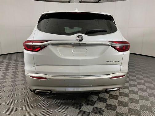 White Frost Tricoat 2019 Buick Enclave Essence