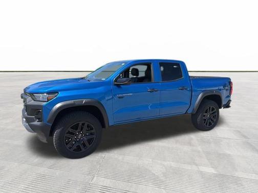 Glacier Blue Metallic 2024 Chevrolet Colorado Trail Boss