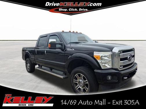 Shadow Black 2016 Ford F-250 Platinum