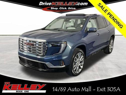 Downpour Metallic 2024 GMC Acadia Denali