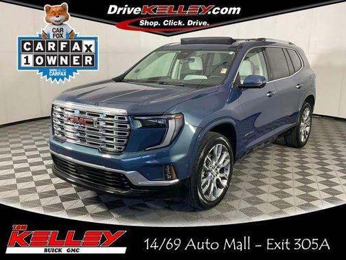 Downpour Metallic 2024 GMC Acadia Denali