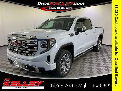 Glacier White Tricoat 2026 GMC Sierra 1500 Denali
