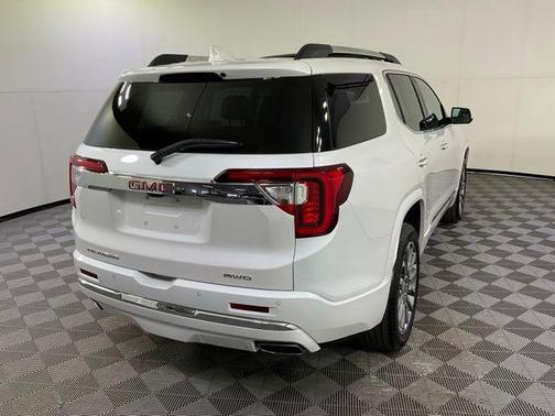 White Frost Tricoat 2023 GMC Acadia Denali