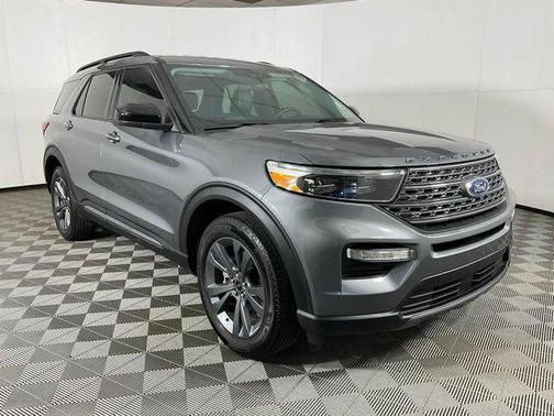 Carbonized Gray Metallic 2023 Ford Explorer XLT