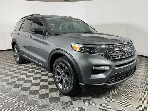 Carbonized Gray Metallic 2023 Ford Explorer XLT