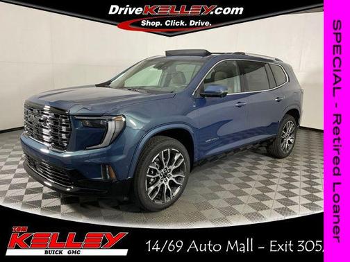 Downpour Metallic 2026 GMC Acadia Denali
