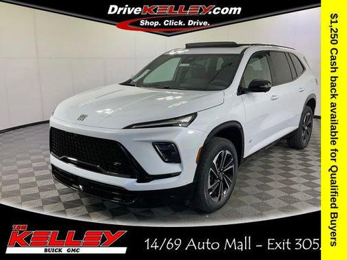 Iridescent White Tricoat 2026 Buick Enclave Sport Touring