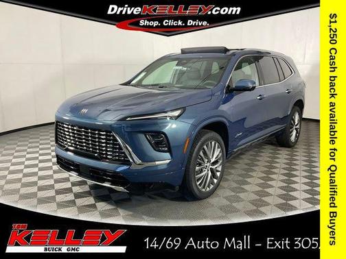 ocean blue metallic 2026 Buick Enclave Avenir FWD