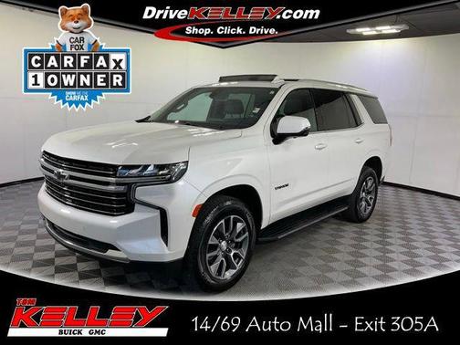 Iridescent Pearl Tricoat 2022 Chevrolet Tahoe LT