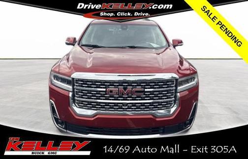 Volcanic Red Tintcoat 2023 GMC Acadia Denali