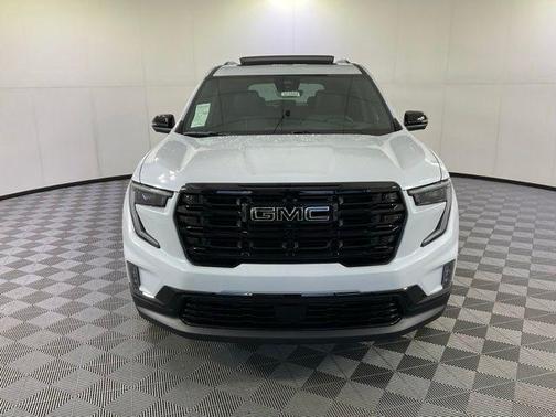Glacier White Tricoat 2026 GMC Acadia Elevation AWD