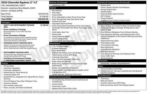 2024 Chevrolet Equinox 1LT