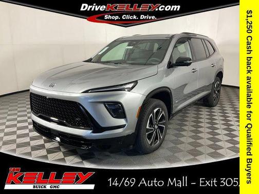 moonstone gray metallic 2026 Buick Enclave Sport Touring