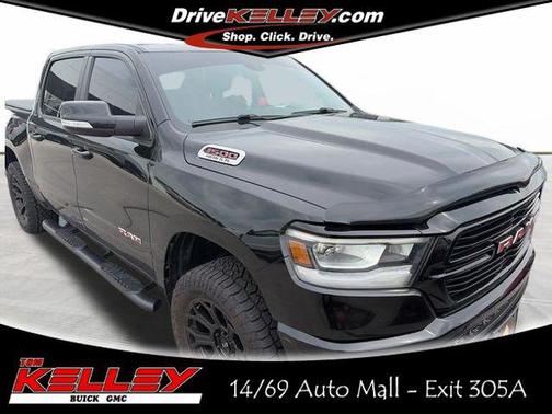 Diamond Black Crystal Pearlcoat 2019 RAM 1500 Big Horn