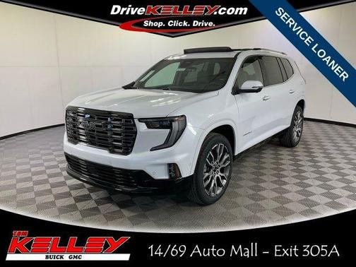 Glacier White 2026 GMC Acadia Denali