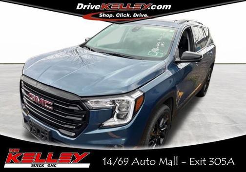 Downpour Metallic 2024 GMC Terrain SLT