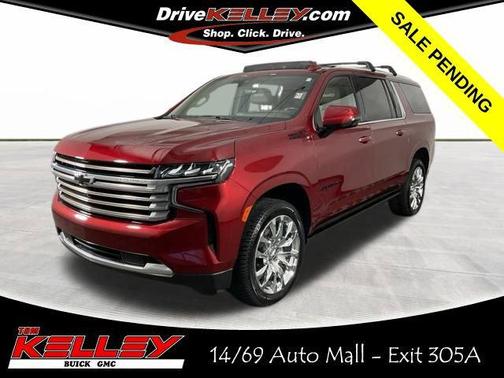 Cherry Red Tintcoat 2021 Chevrolet Suburban 4WD High Country