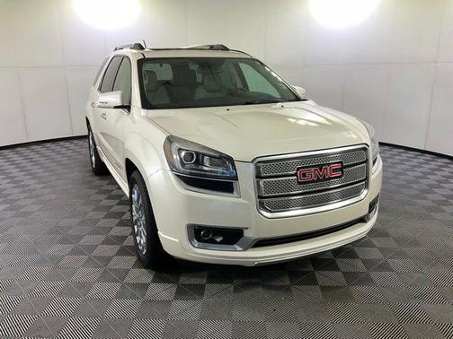 White Diamond Tricoat 2015 GMC Acadia Denali