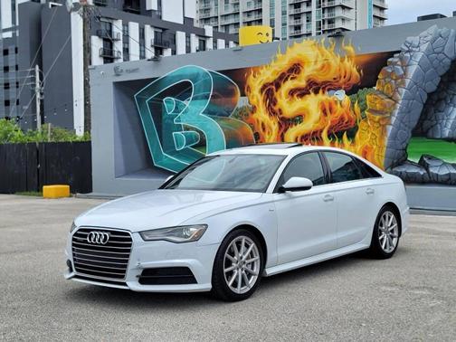 Ibis White 2017 Audi A6 2.0T Premium Plus
