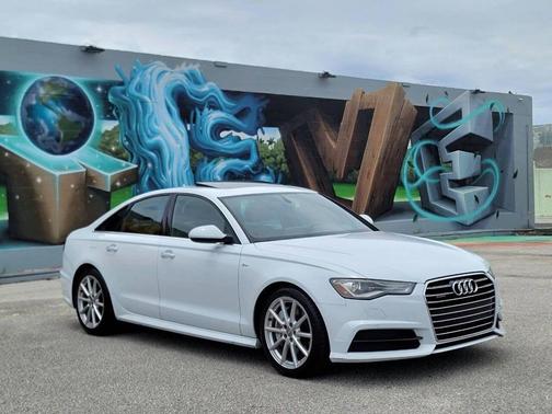 Ibis White 2017 Audi A6 2.0T Premium Plus