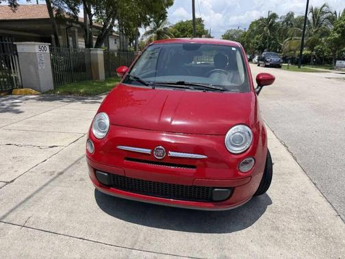 Rosso (Red) 2015 FIAT 500 Pop