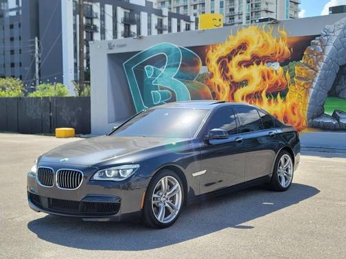 Carbon Black Metallic 2015 BMW 750 I