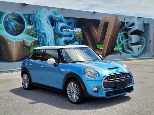 Electric Blue Metallic 2015 MINI Hardtop Cooper S