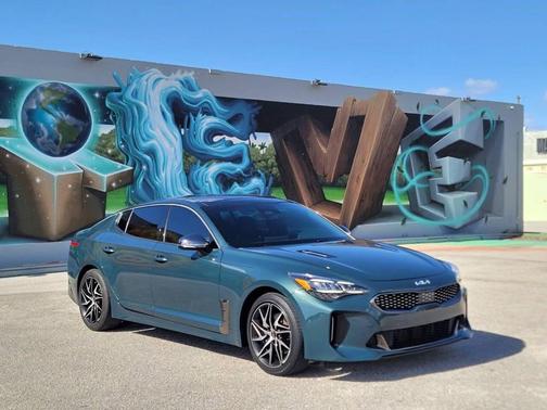 Ascot Green 2023 Kia Stinger GT-Line